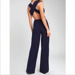 Navy Jumpsuit